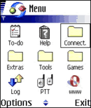 Symbian v7.0 smart phone Menu