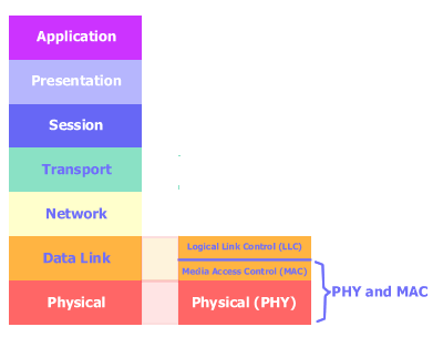 IEEE 802 Standards in the OSI Model